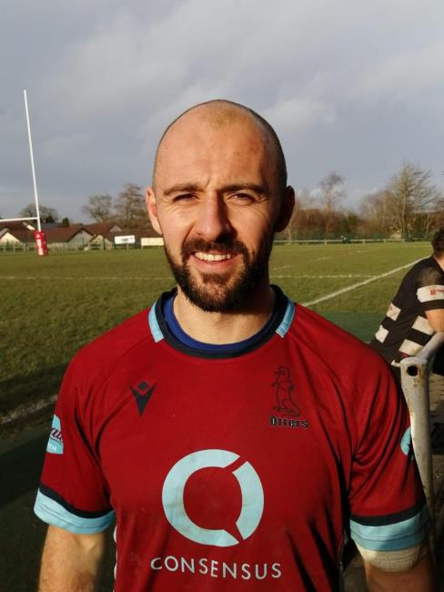 Nick Gale - kicked 14 points for Llanelli Wanderers